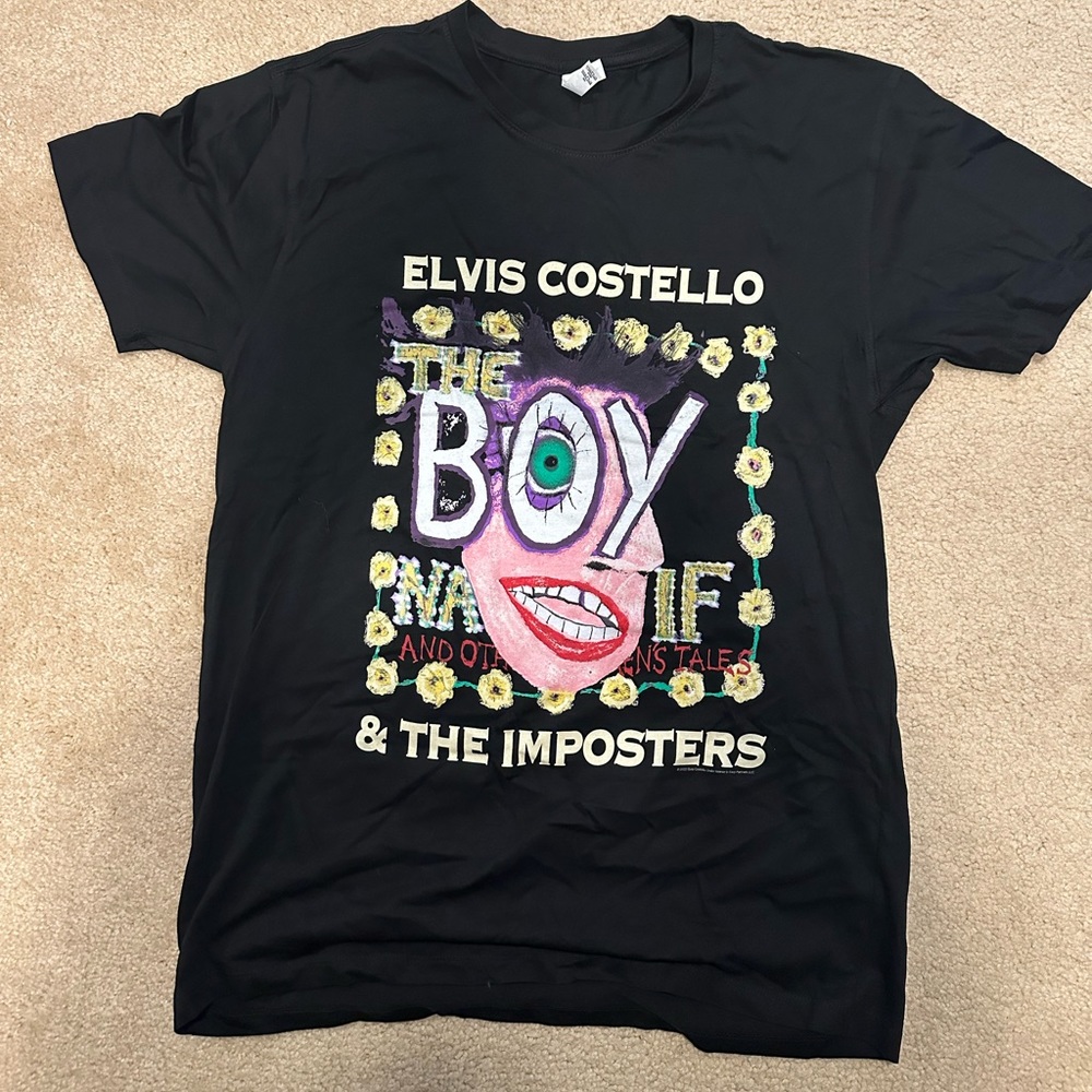 Elvis Costello and the Imposters 2022 Tour T-shirt